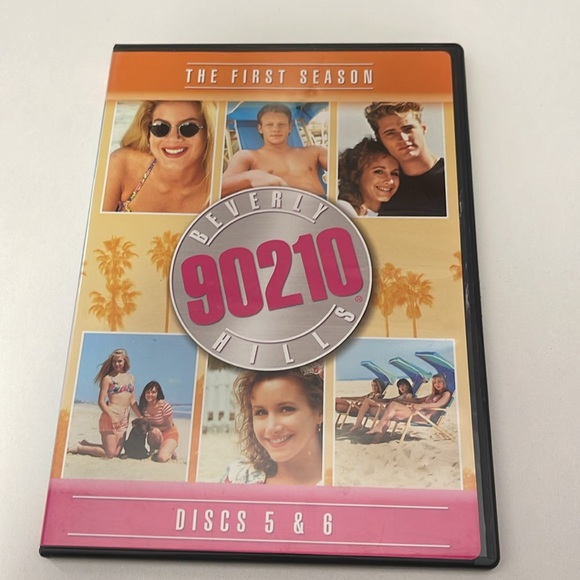 BEVERLY HILLS 90210 DVD The Complete First Season 6 Disks - Picture 8 of 9